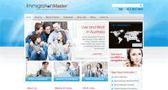 Desktop Screenshot of immimaster.com